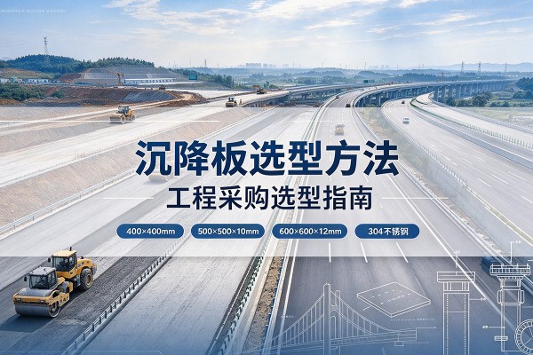 新密沉降板选择方法