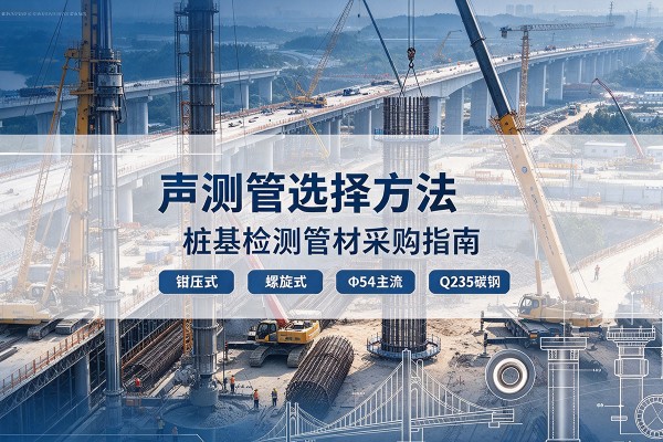 新密声测管选型标准