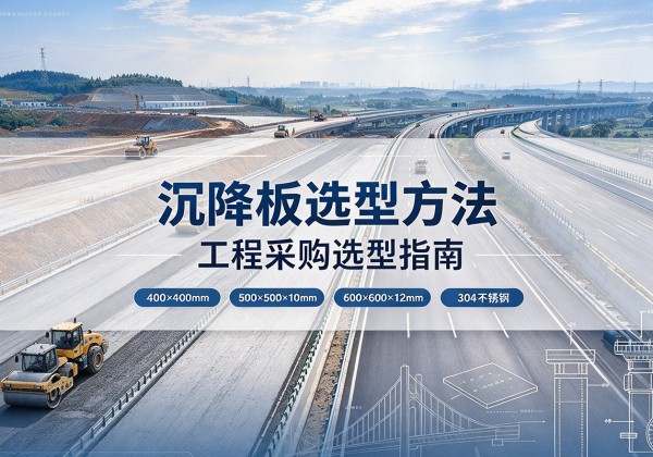 新密沉降板选择方法