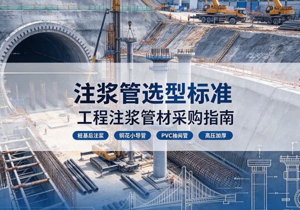 新密注浆管选型标准